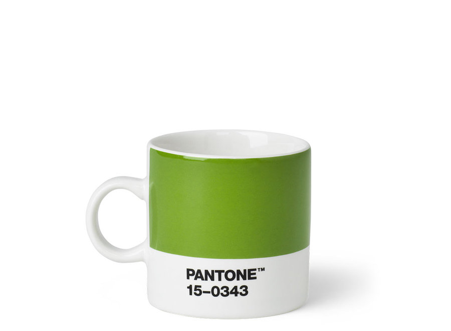 Pantone Espresso Kop Groen