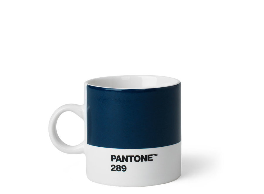 Pantone Espresso Kop 120ml Donker Blauw 289