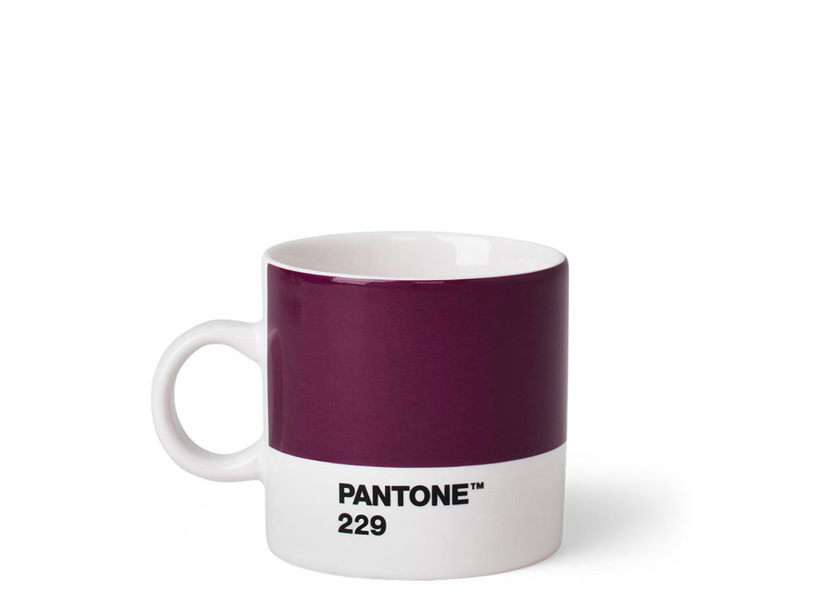 Pantone Espresso Kop 120ml Aubergine 229