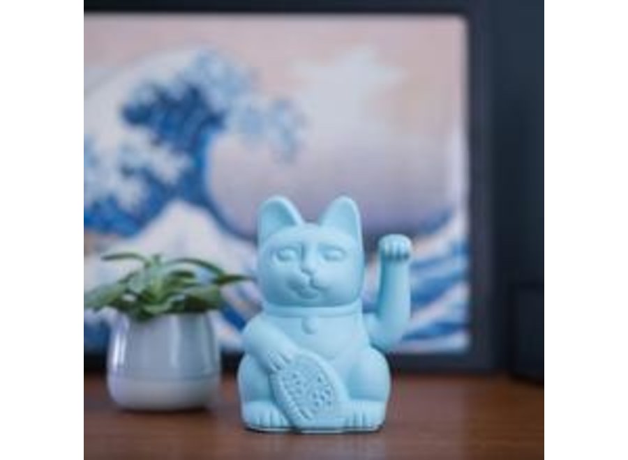 Lucky Cat Blauw