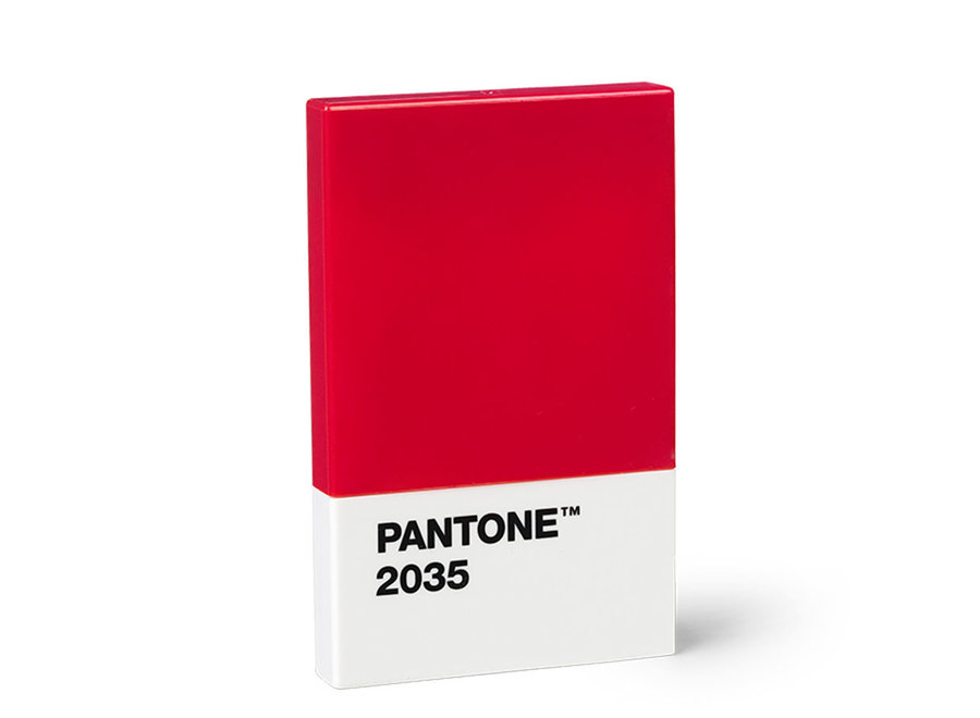 Pantone Kaarthouder Rood 2035