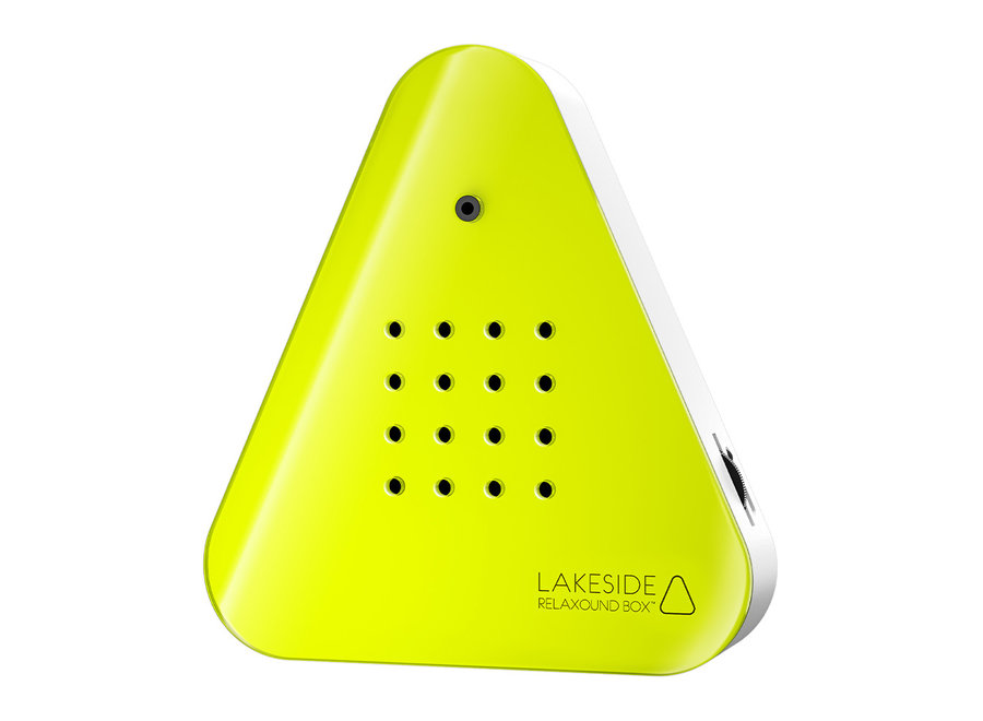 Lakesidebox Neon Geel - Box met Natuurgeluiden