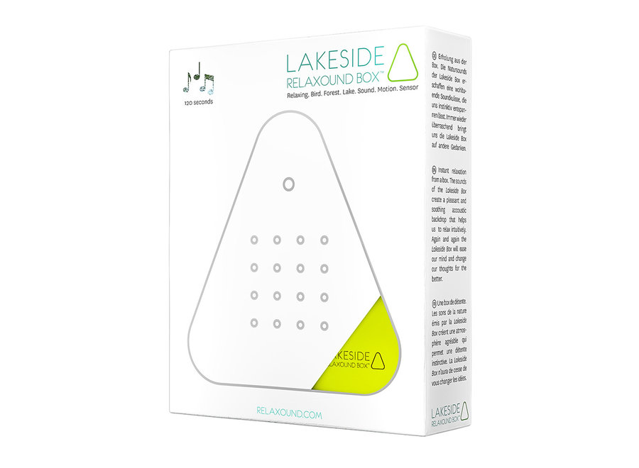 Lakesidebox Neon Geel - Box met Natuurgeluiden