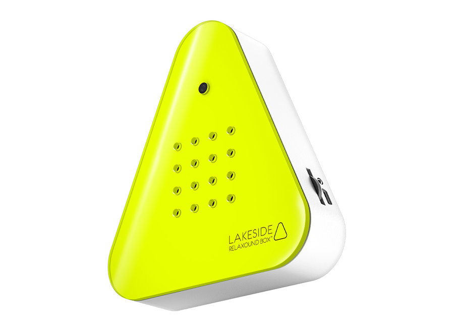 Lakesidebox Neon Geel - Box met Natuurgeluiden