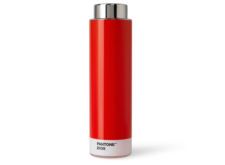 Drinkfles Pantone 2035 Rood