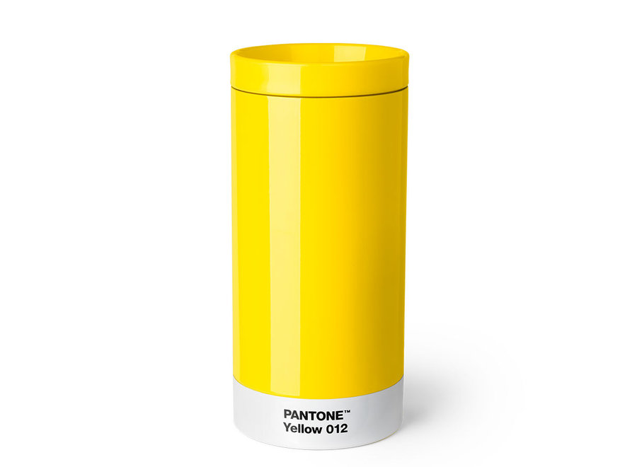 Pantone Drinkbeker To Go 430ml Geel