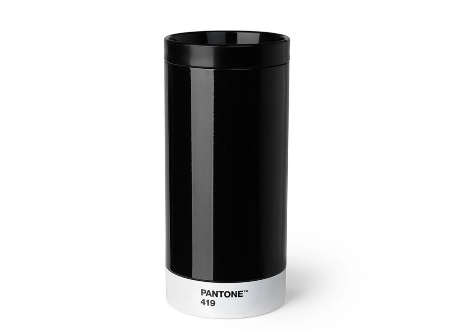 Pantone Drinkbeker To Go 430ml Zwart