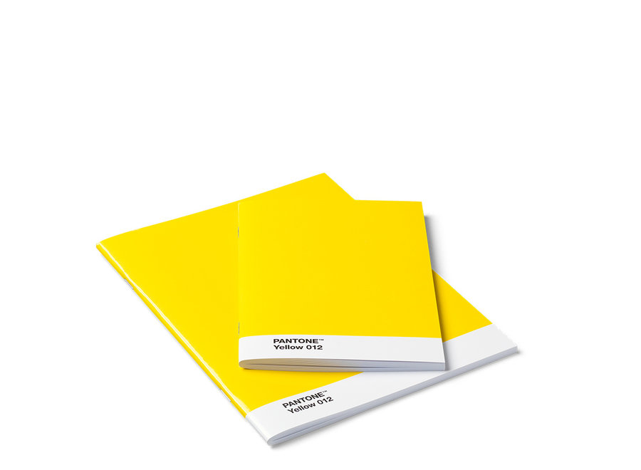 Pantone Schriften Geel Yellow 012 Set van 2