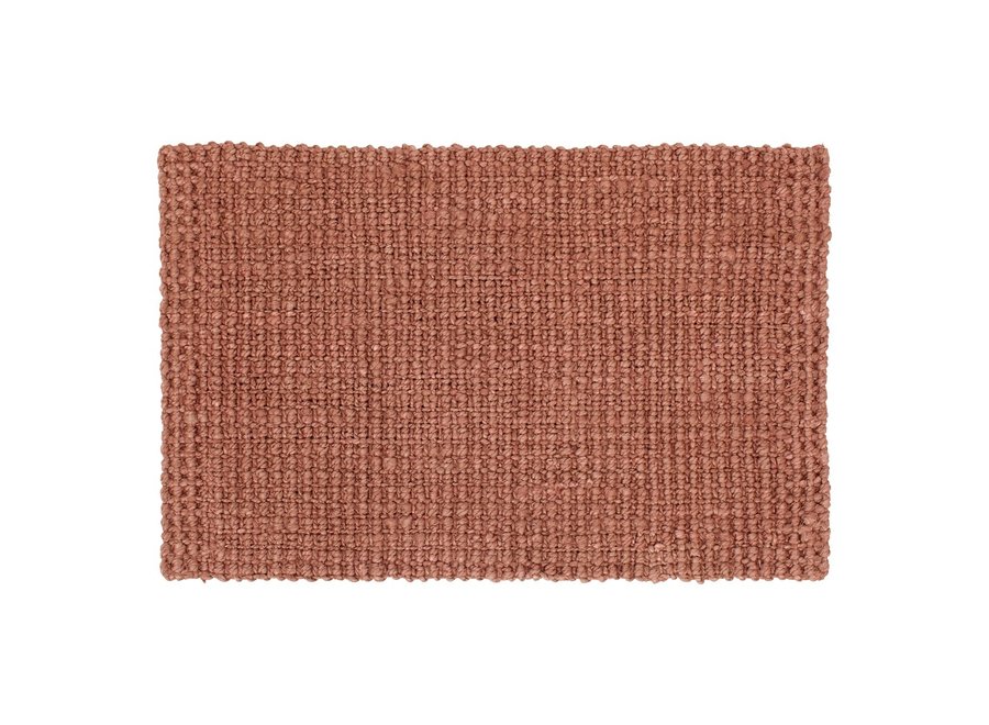 Jute Deurmat Oud Roze 60 x 90cm