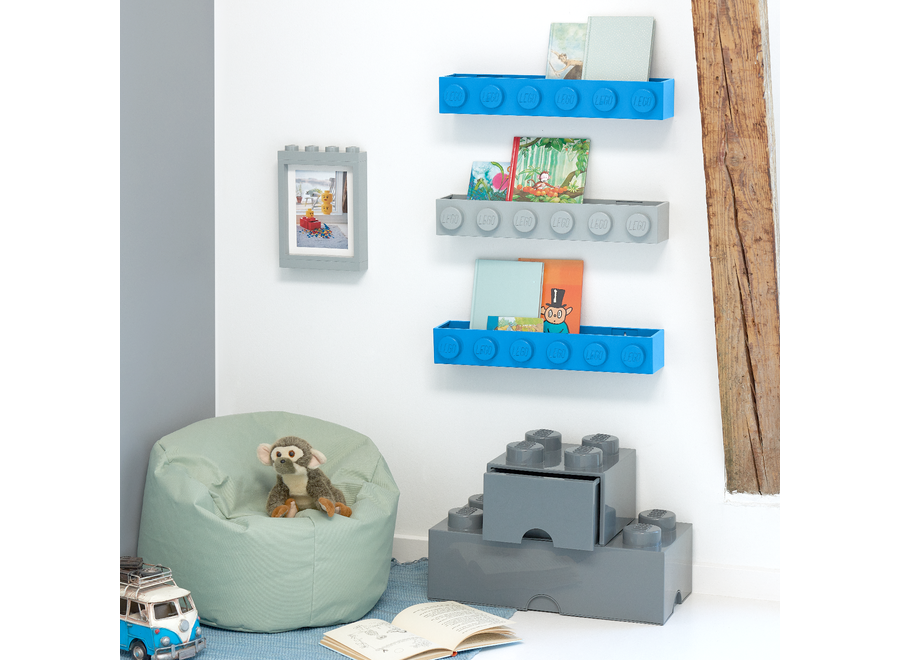 Boeken-/ Wandrek Grijs