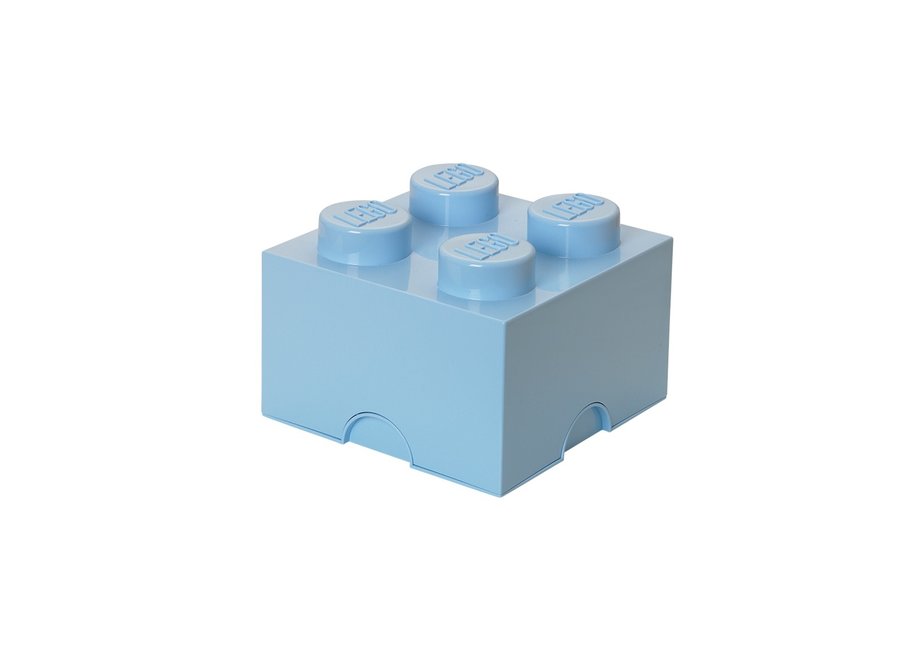 Opbergbox Brick 4 Licht Blauw 6L