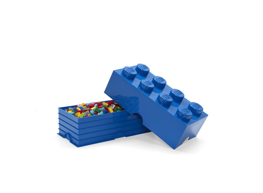 Opbergbox Brick 8 Classic Blauw 12L