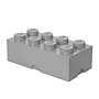 Opbergbox Brick 8 Licht Grijs 12L