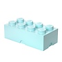 Opbergbox Brick 8 Aqua Blauw 12L