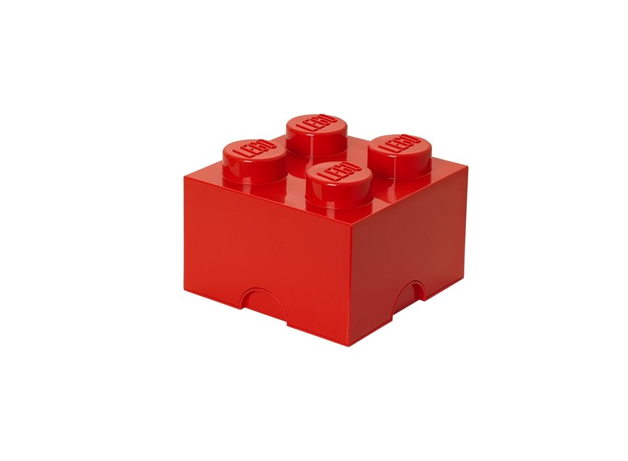 Opbergbox Brick 4 Rood 6L