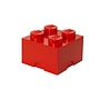 Opbergbox Brick 4 Rood 6L