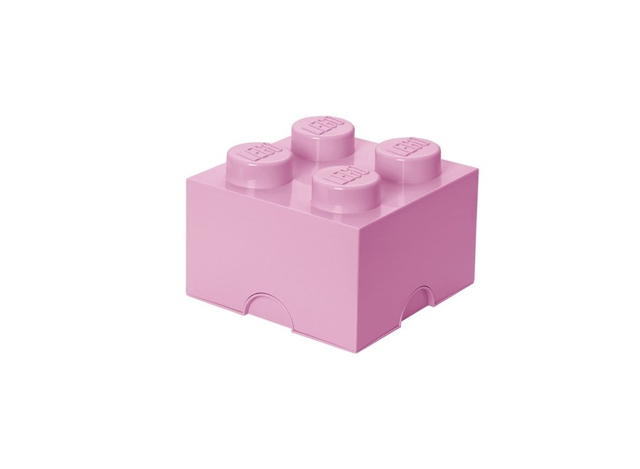 Opbergbox Brick 4 Licht Roze 6L