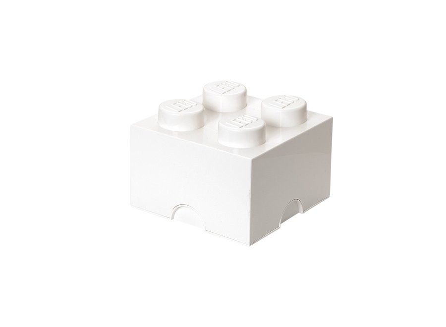 Opbergbox Brick 4 Wit 6L