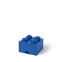 Brick 4 Opbergbox Lade Blauw