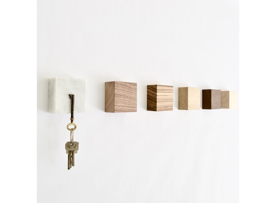 Magneetblokje MONOLYTH Carrara 3-pack