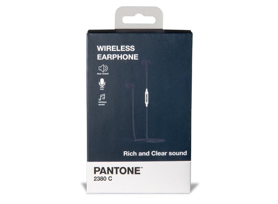 Pantone Bluetooth Stereo Koptelefoon Blauw