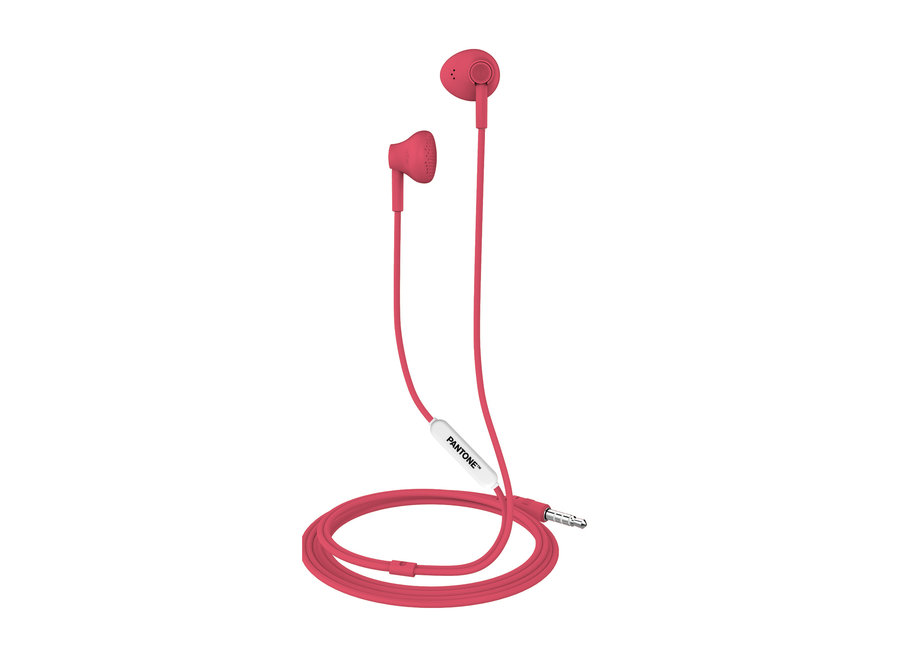 Pantone Wired Koptelefoon Roze