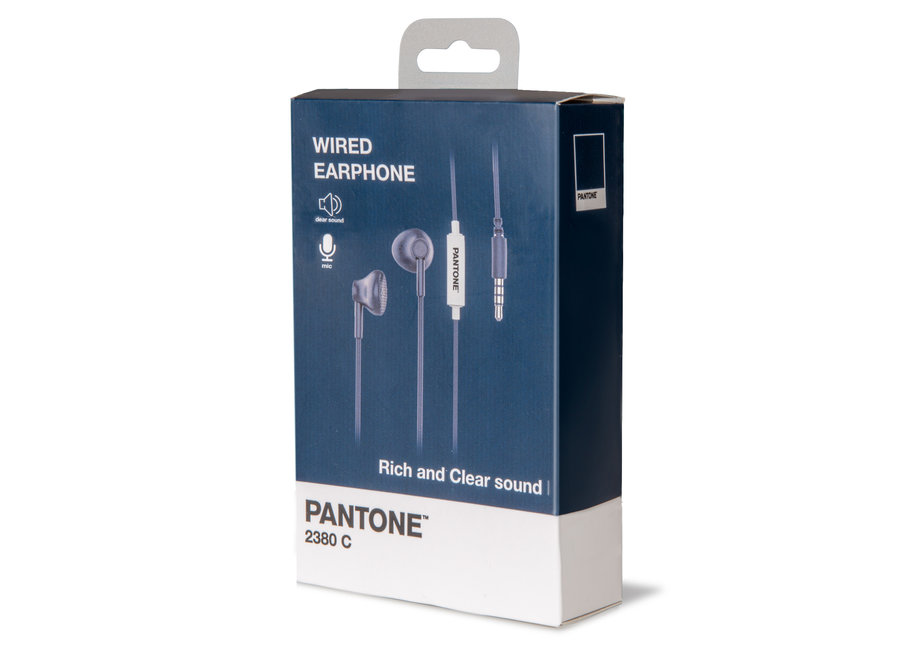 Pantone Wired Koptelefoon Blauw