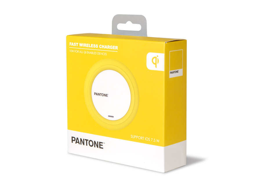 Pantone Oplader Draadloos Geel