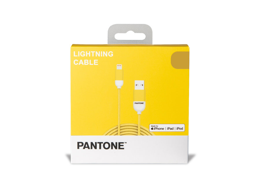 Pantone Lightning Kabel Geel