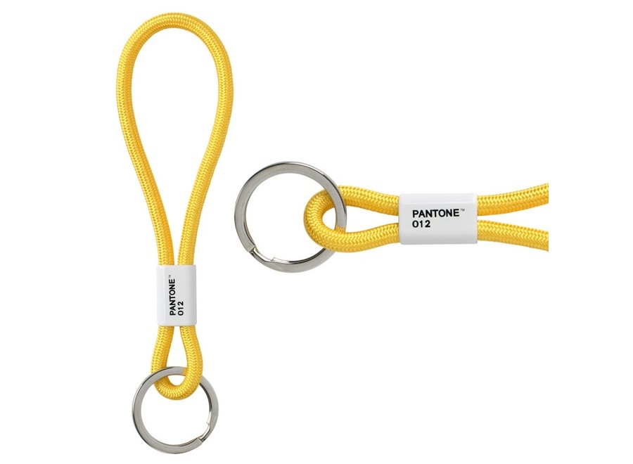 Pantone Sleutelhanger Geel 012