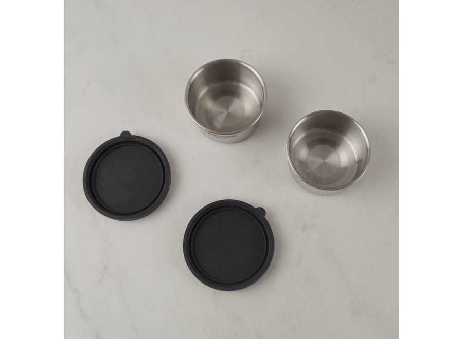 Bento Kruiden/ Dressing Containers - set 2x 100 ml
