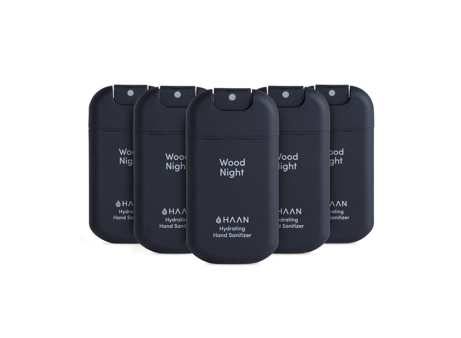 Hand Sanitizer 5-Pack Wood Night