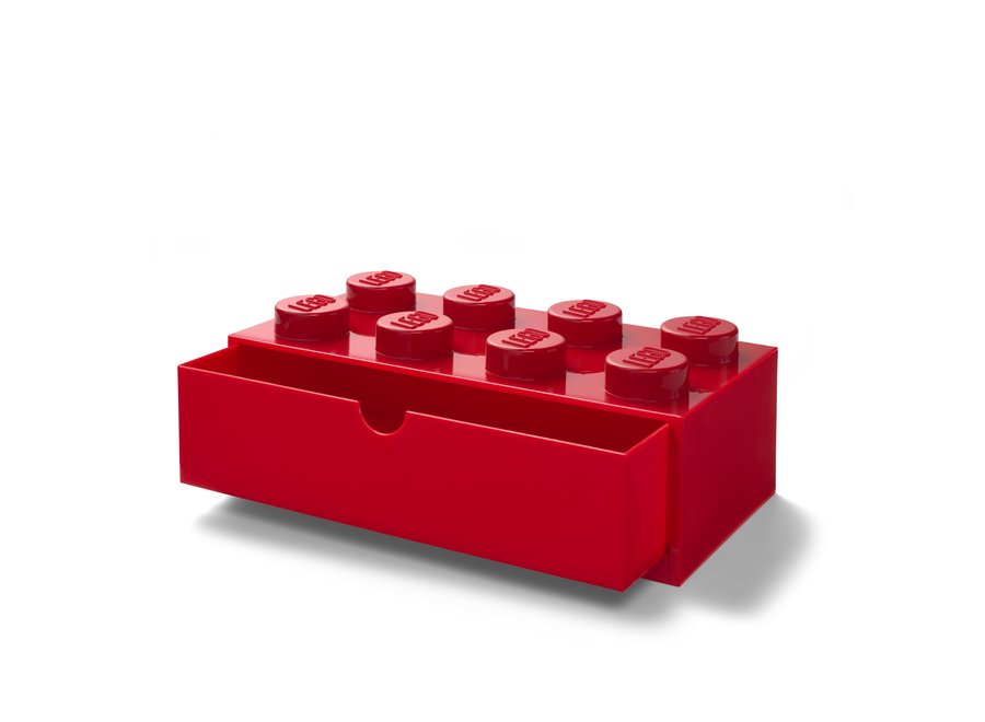 Bureaulade Brick 8 Opberger Rood