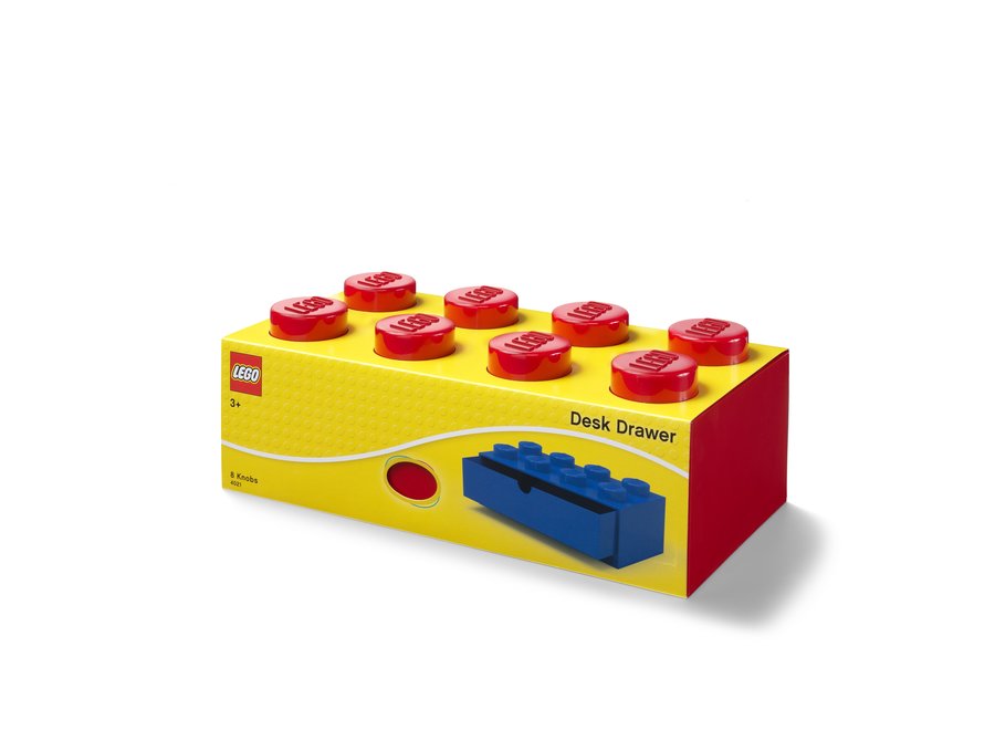 Bureaulade Brick 8 Opberger Rood