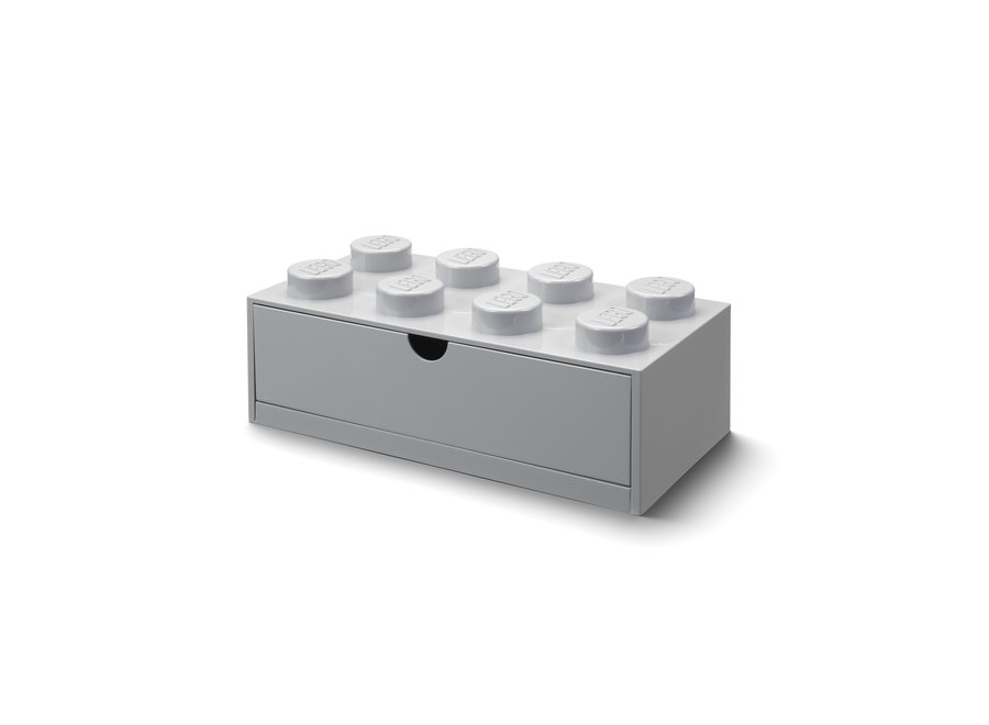Bureaulade Brick 8 Opberger Grijs