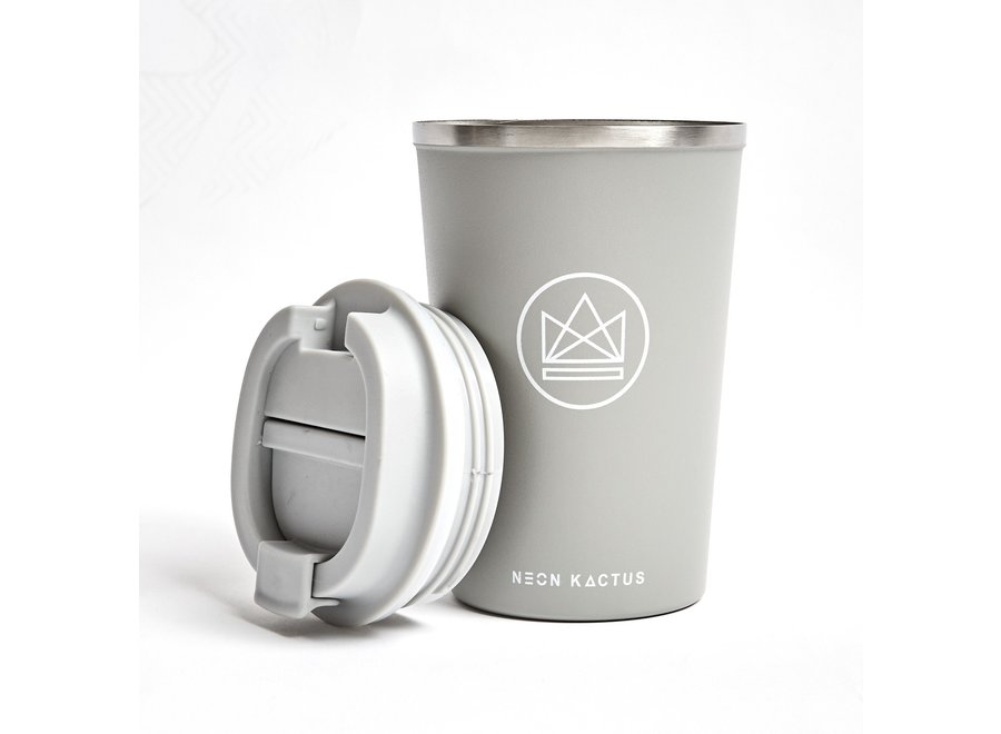 Travel Mug Grijs Forever Young