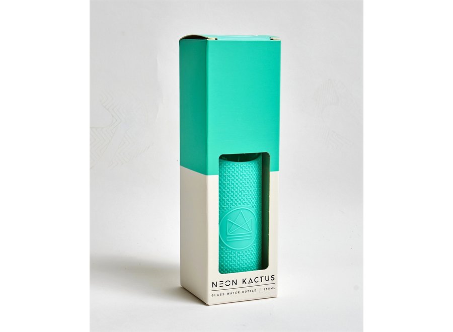 Glazen Drinkfles Free Spirit - Mint Groen