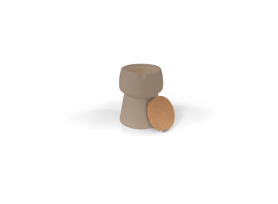 CHAMP 1 Bottle Cooler Wijnkoeler Taupe