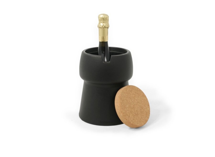 CHAMP 1 Bottle Cooler Wijnkoeler Zwart