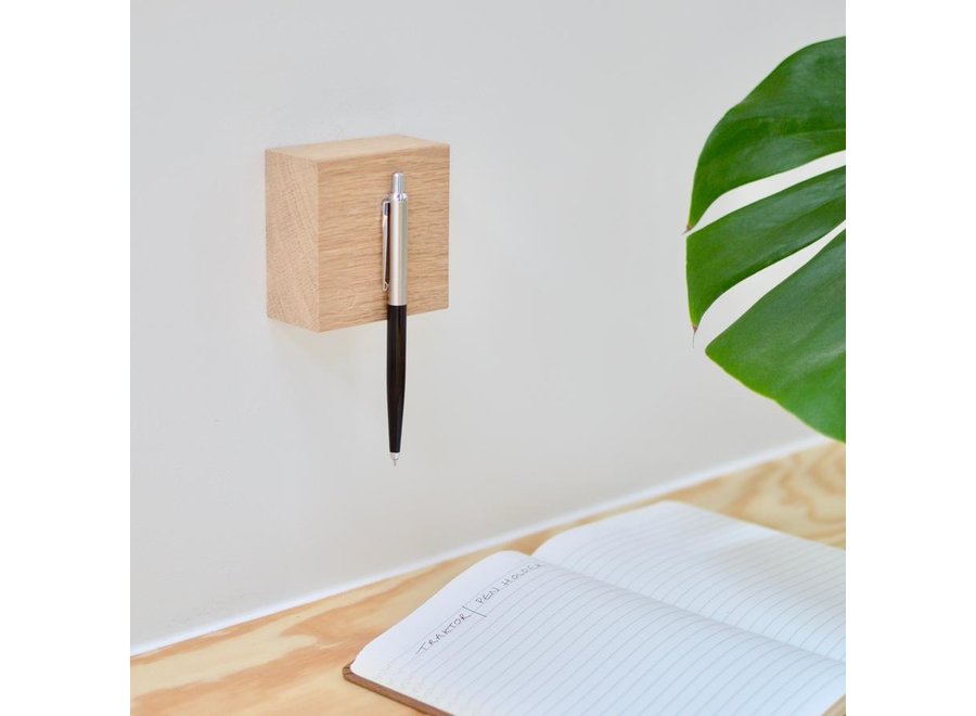 Magneetblok TRAKTOR I Eiken Hout