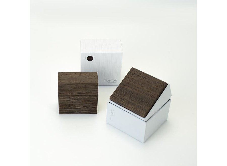 Magneetblok TRAKTOR I Wengé Hout