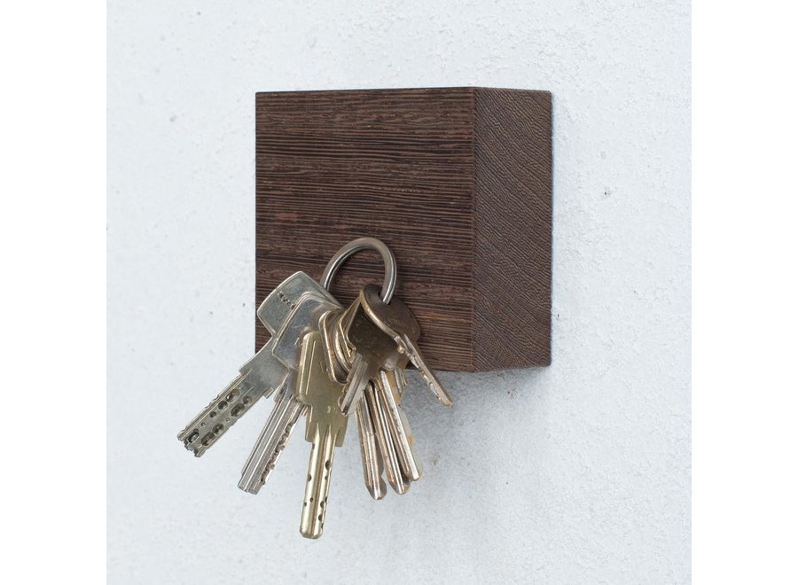 Magneetblok TRAKTOR I Wengé Hout