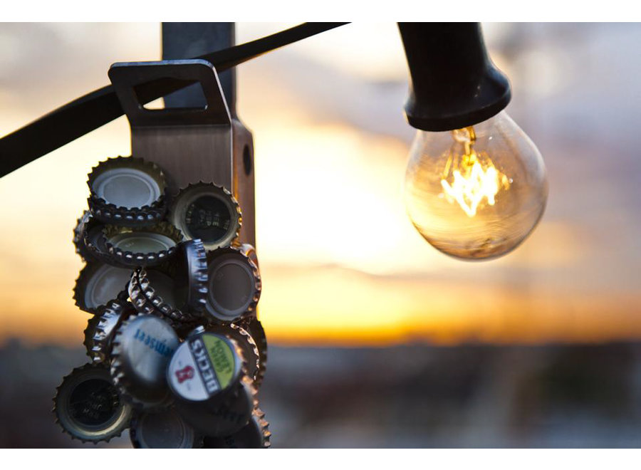 JOHNNY CATCH Magneet Flesopener Zilver