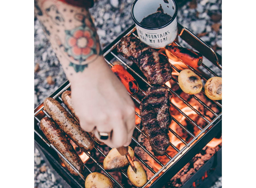 Grillrooster voor Beer Box Vuurkorf