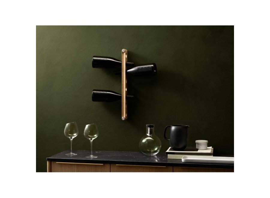 Nordic Kitchen Hangend Wijnrek Eik