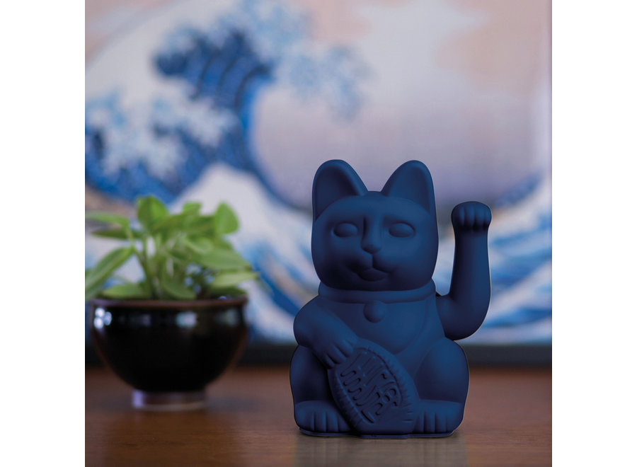 Lucky Cat Donker Blauw