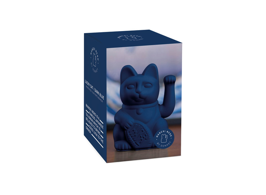 Lucky Cat Donker Blauw