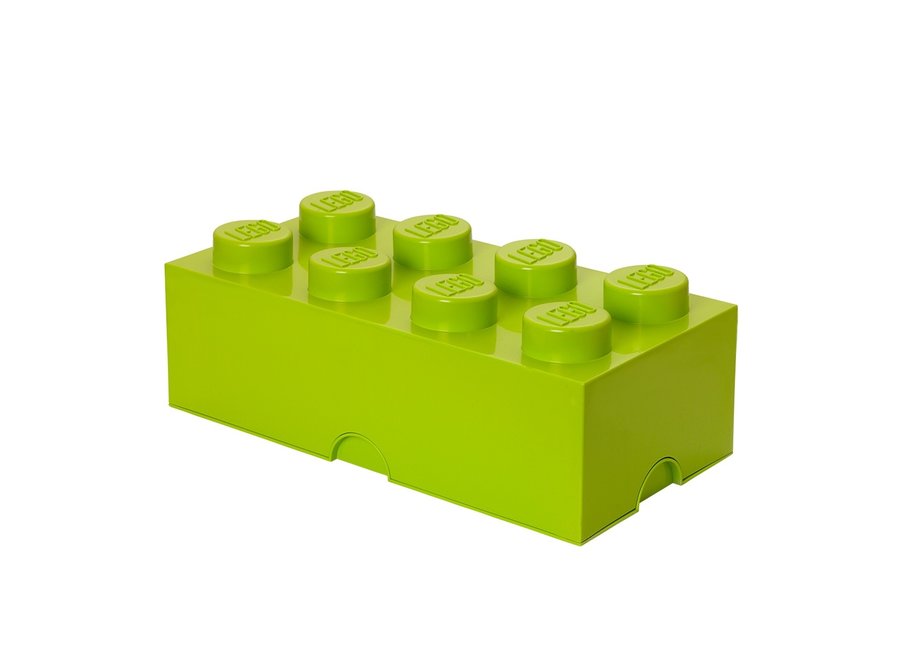 Opbergbox Brick 8 Lime Groen 12L