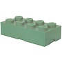 Opbergbox Brick 8 Zand Groen 12L