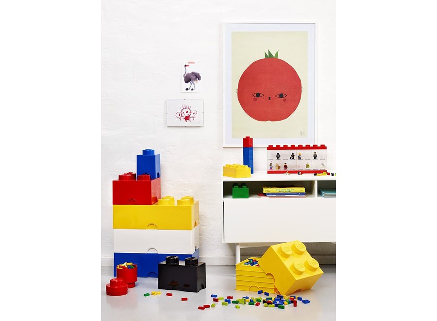 Opbergbox Brick 8 Wit 12L